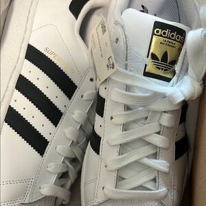 Adidas Superstar W Blue Shoe Box